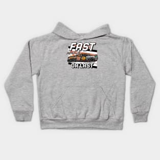 Martin Truex Jr. Fast Or Last Kids Hoodie